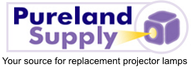 Pureland Supply Logo, Your Source for Projector Lamps